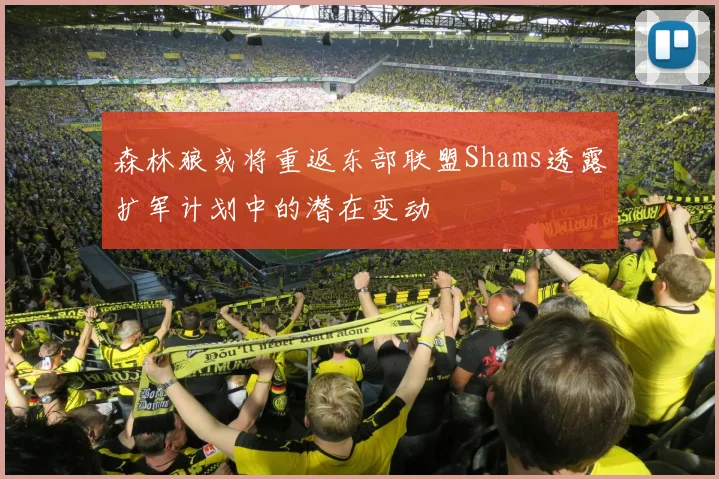 森林狼或将重返东部联盟Shams透露扩军计划中的潜在变动